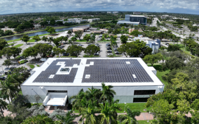 The South Dade Regional Library launched its solar panel array and kicked off a major interior renovation project